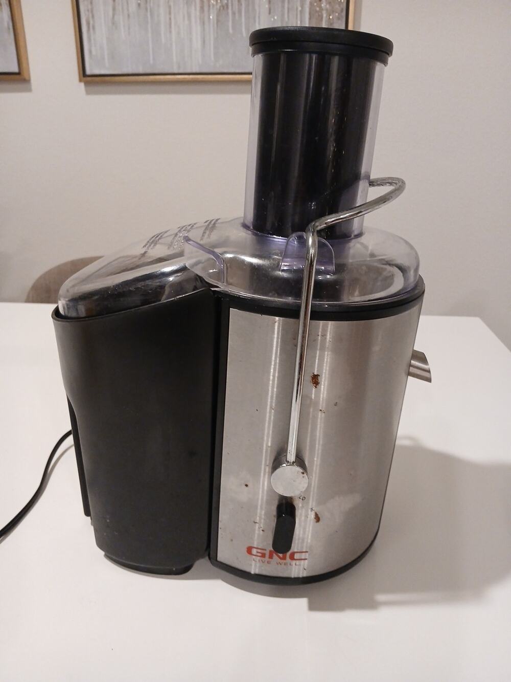 GNC Deluxe Juicer Tested Works Great Model HL-2098 120V